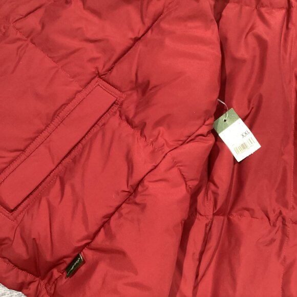 New Eddie Bauer Goose Down Reversible Vest - Picture 7 of 8